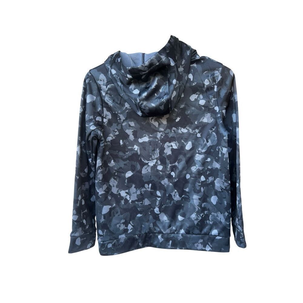 Under Armour Fleece Big Logo Printed black Camo Size Youth Medium soccer basebal - Picture 2 of 3